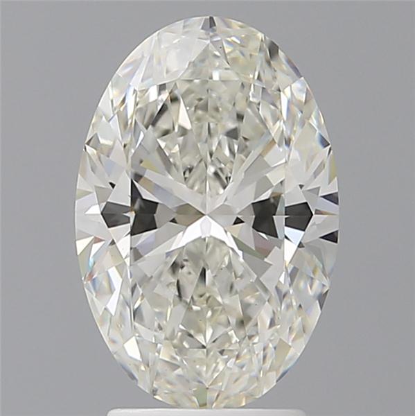 3.07 ct. oval Lab Grown Diamond front image