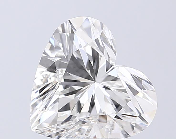 3.04 carat f VS1 EX Cut IGI heart diamond