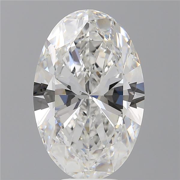 6.50 ct. oval Lab Grown Diamond front image