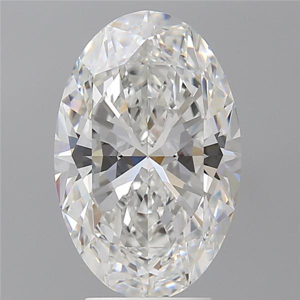 4.09 ct. oval Lab Grown Diamond front image