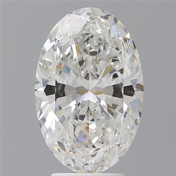 4.10 ct. oval Lab Grown Diamond front image