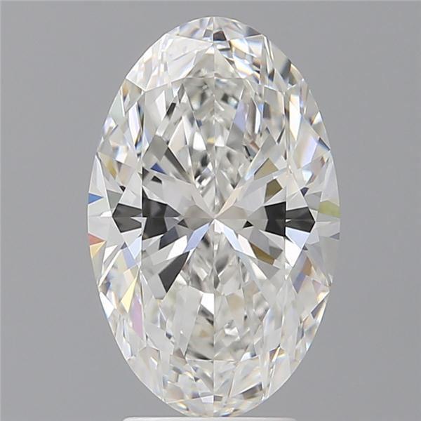 4.05 ct. oval Lab Grown Diamond front image