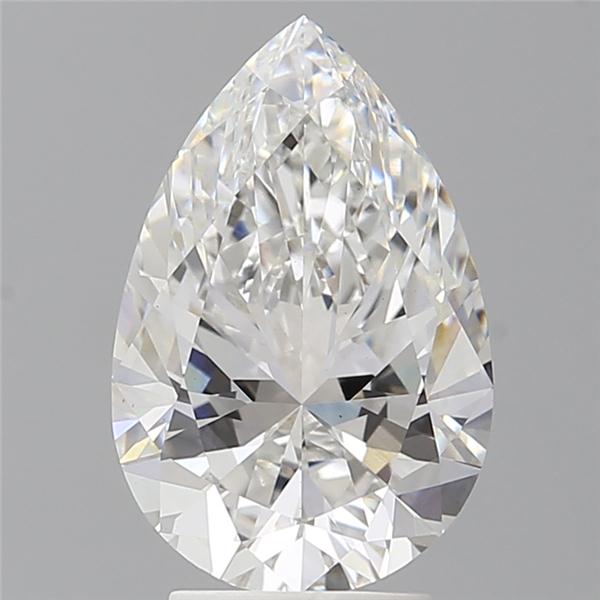 3.58 ct. pear Lab Grown Diamond front image