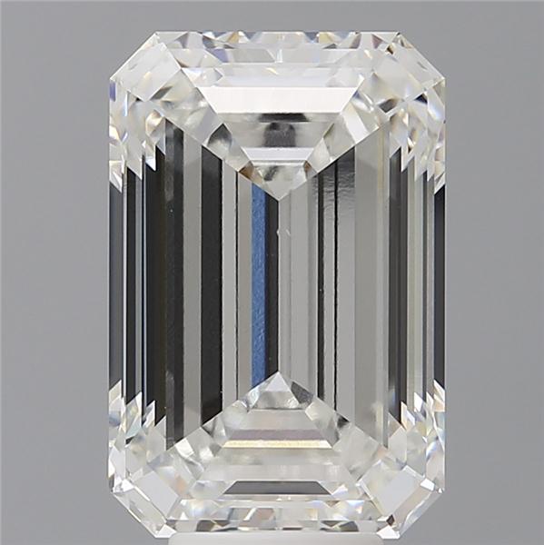 8.04 ct. emerald Lab Grown Diamond front image