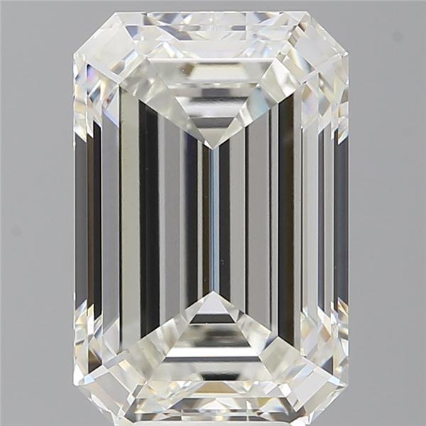 8.09 ct. emerald Lab Grown Diamond front image
