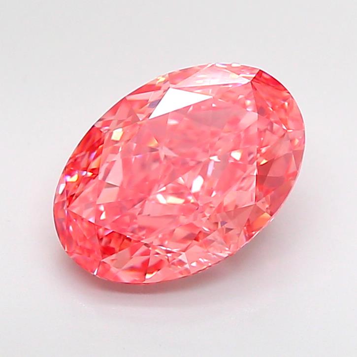 3.05 ct. oval Lab Grown Diamond front image
