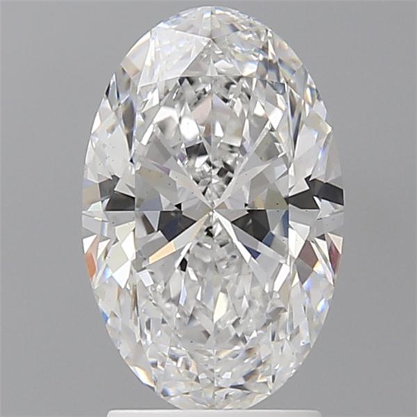 2.53 ct. oval Lab Grown Diamond front image
