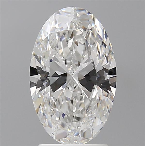 2.58 ct. oval Lab Grown Diamond front image