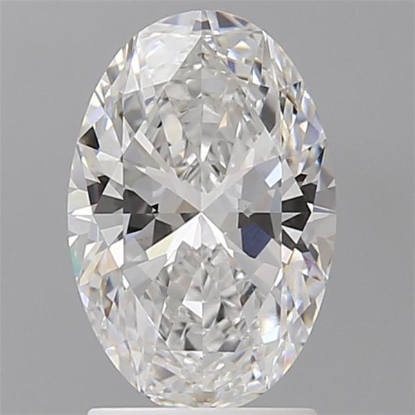 1.98 ct. oval Lab Grown Diamond front image