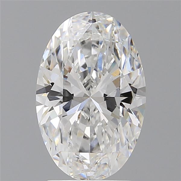 2.57 ct. oval Lab Grown Diamond front image