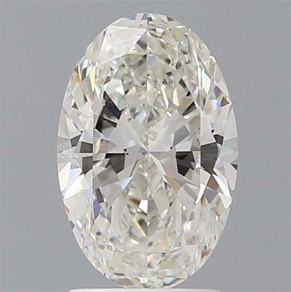 2.09 ct. oval Lab Grown Diamond front image