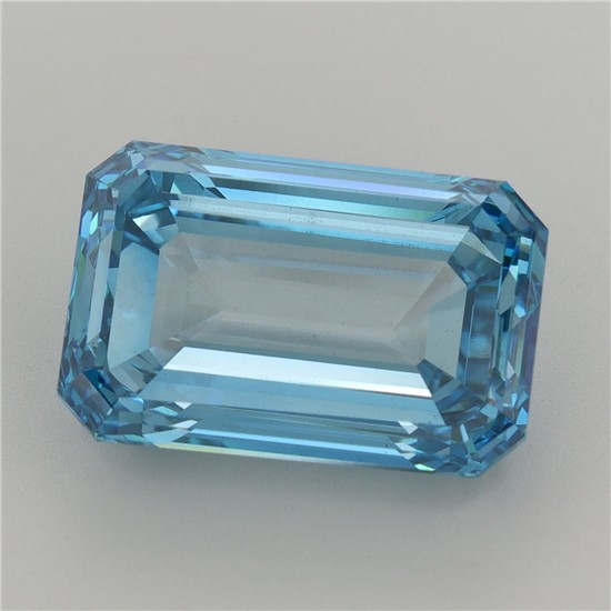 8.17 ct. emerald Lab Grown Diamond front image