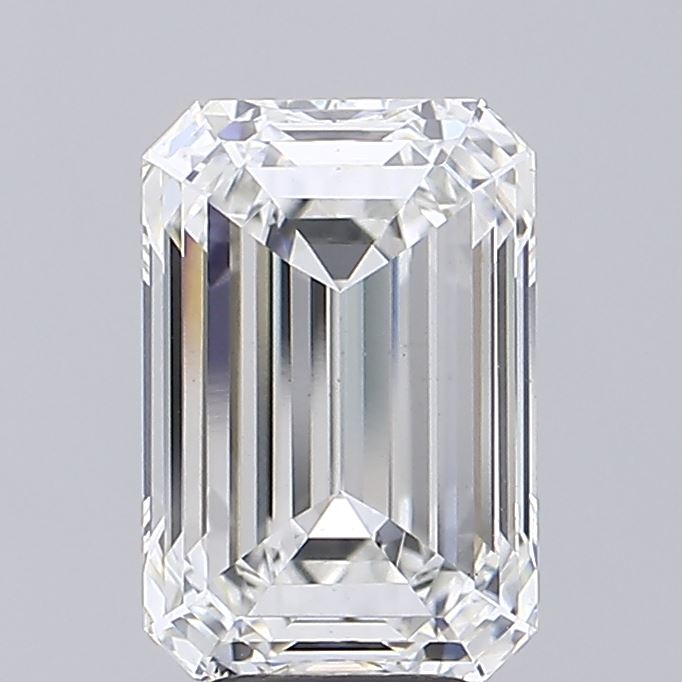 5.02 ct. emerald Lab Grown Diamond front image
