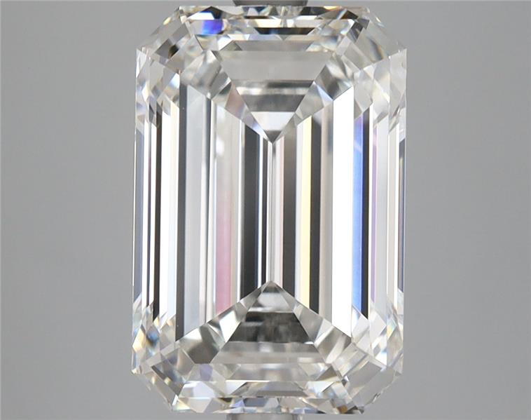 5.10 ct. emerald Lab Grown Diamond front image