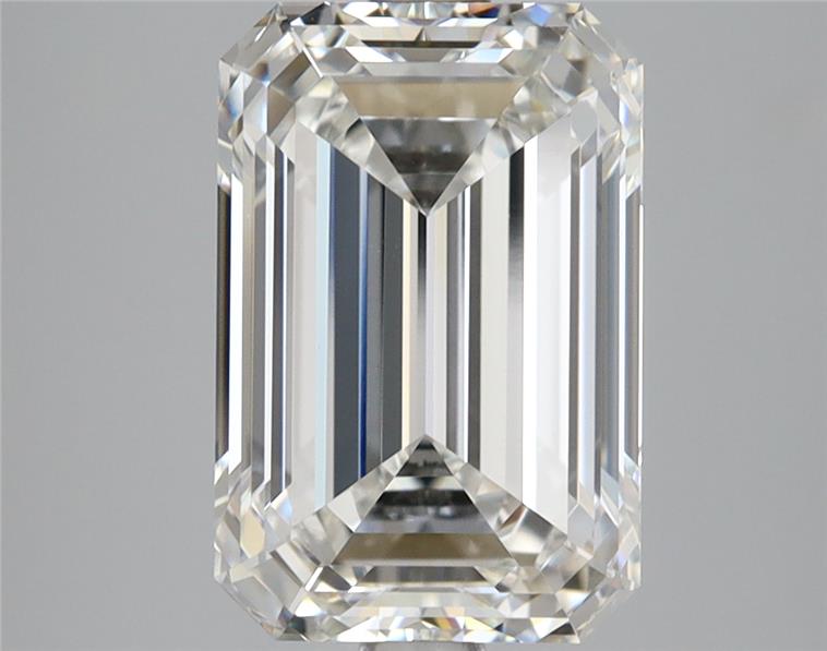 4.10 ct. emerald Lab Grown Diamond front image