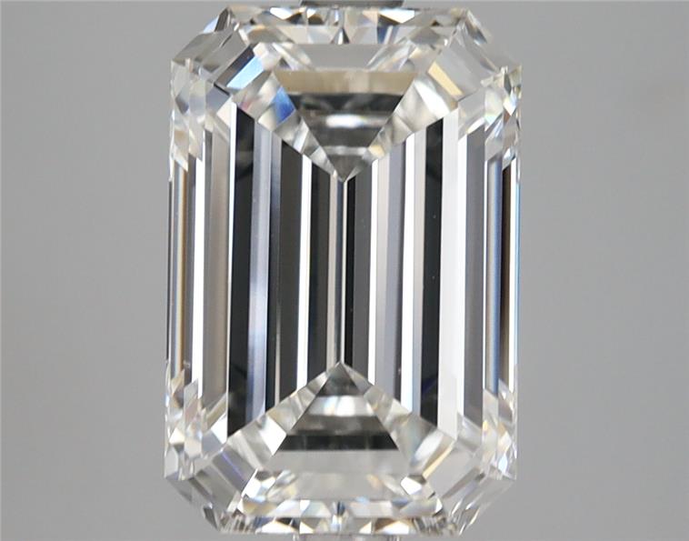 4.05 ct. emerald Lab Grown Diamond front image