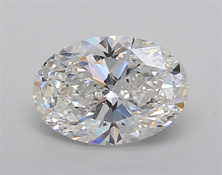 1.70 ct. oval Lab Grown Diamond front image