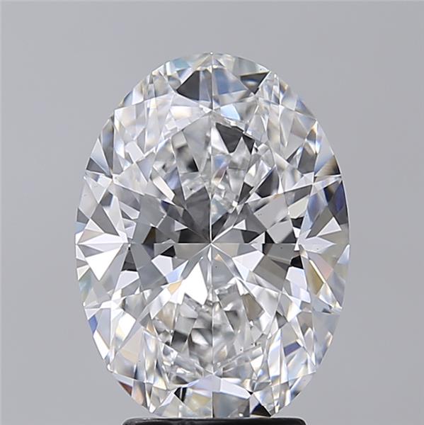 3.66 ct. oval Lab Grown Diamond front image