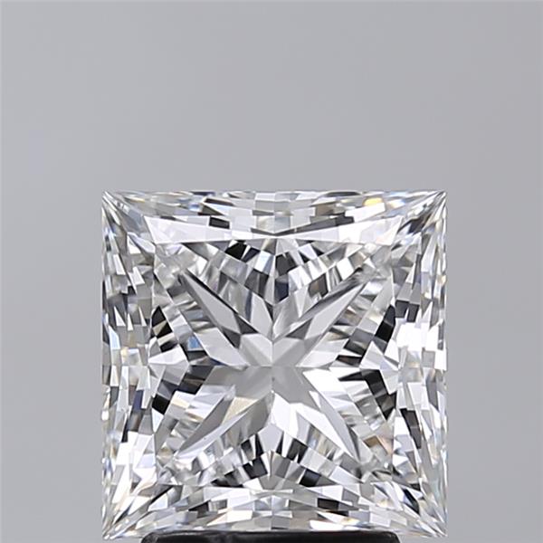 3.02 ct. princess Lab Grown Diamond front image