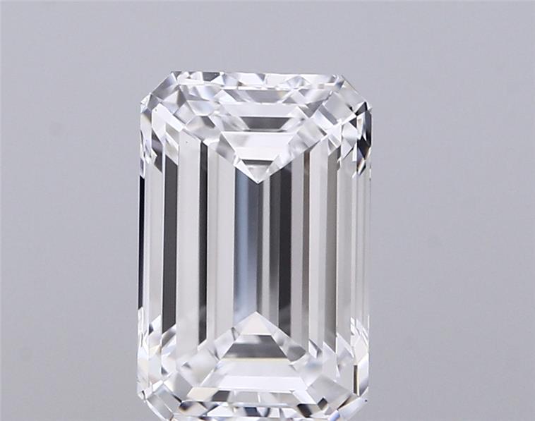 3.02 ct. emerald Lab Grown Diamond front image