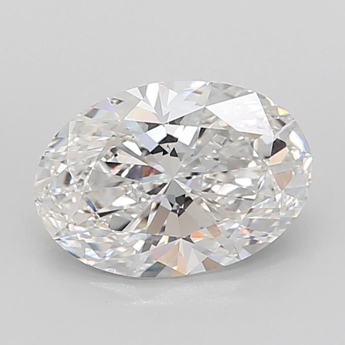 5.10 ct. oval Lab Grown Diamond front image