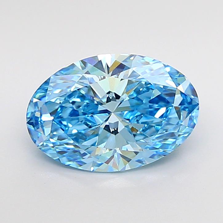 3.03 ct. oval Lab Grown Diamond front image