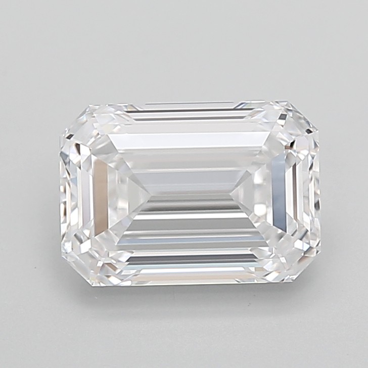 3.12 ct. emerald Lab Grown Diamond front image