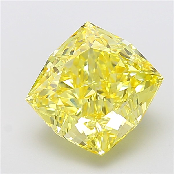 5.84 ct. cushion Lab Grown Diamond front image
