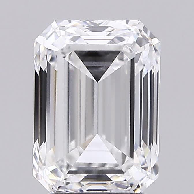 2.18 ct. emerald Lab Grown Diamond front image