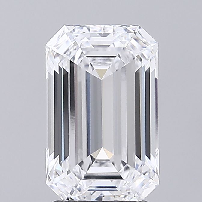2.55 ct. emerald Lab Grown Diamond front image