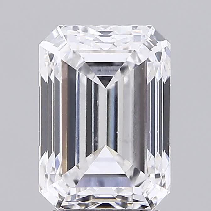 3.02 ct. emerald Lab Grown Diamond front image