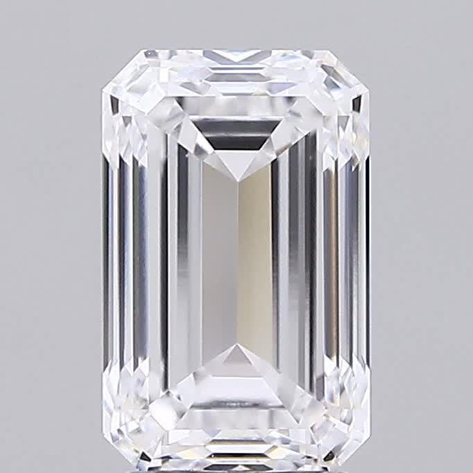 3.06 ct. emerald Lab Grown Diamond front image
