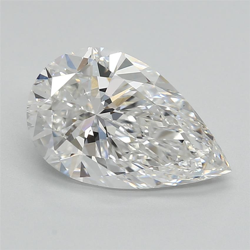 2.70 ct. pear Lab Grown Diamond front image