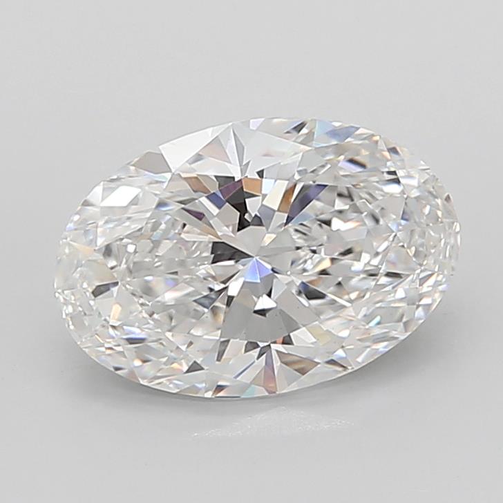 5.04 ct. oval Lab Grown Diamond front image