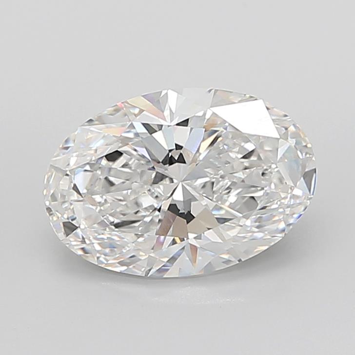6.05 ct. oval Lab Grown Diamond front image