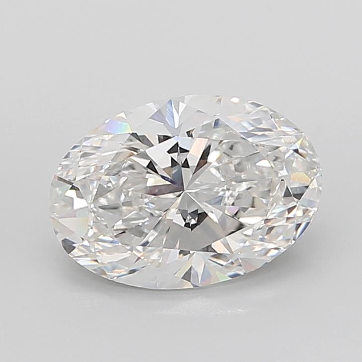 6.07 ct. oval Lab Grown Diamond front image