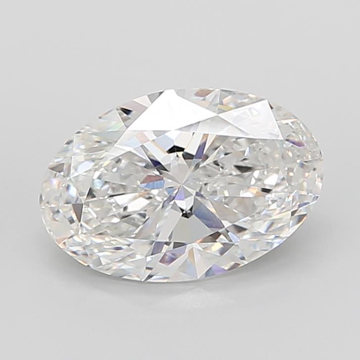 8.09 ct. oval Lab Grown Diamond front image
