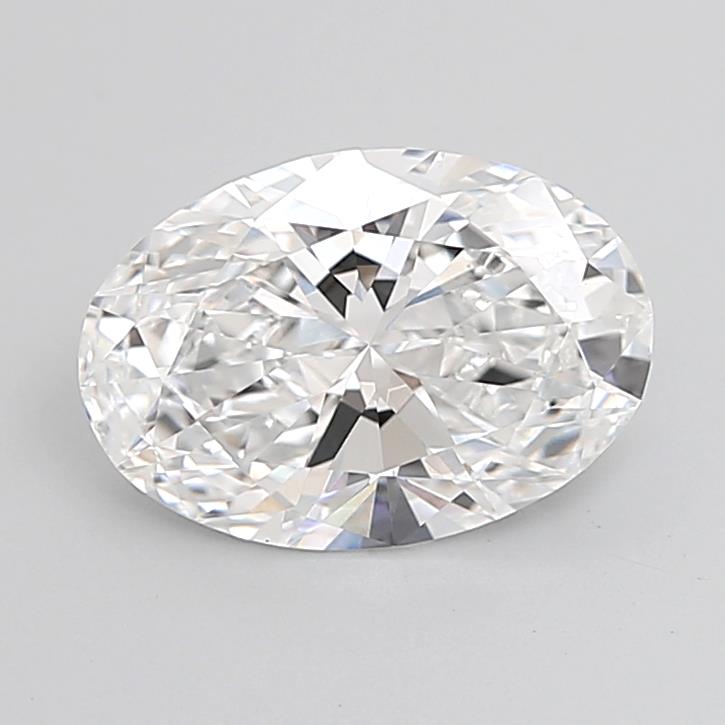 3.26 ct. oval Lab Grown Diamond front image