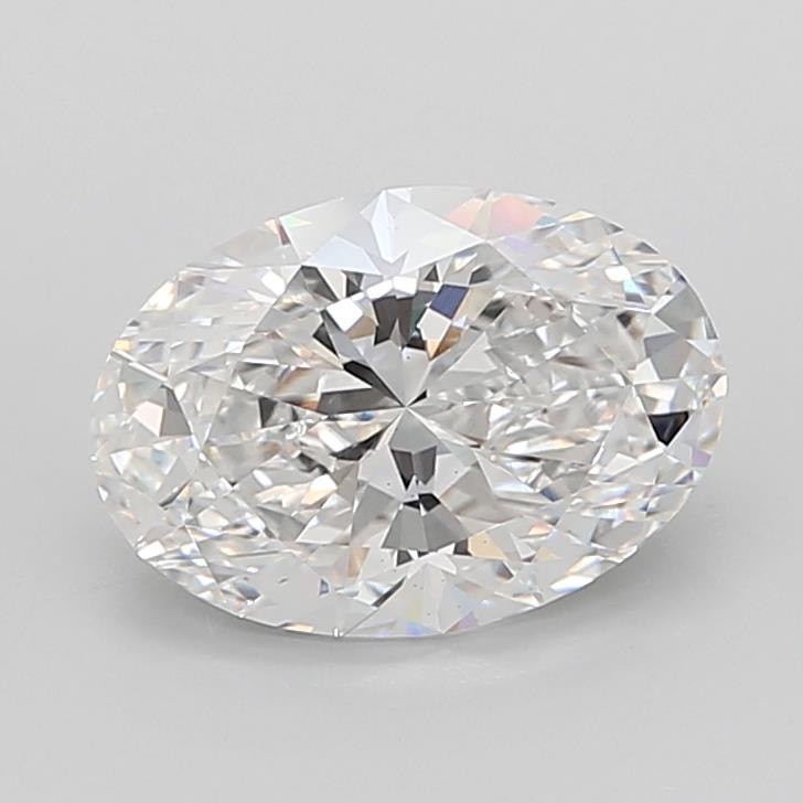 5.08 ct. oval Lab Grown Diamond front image