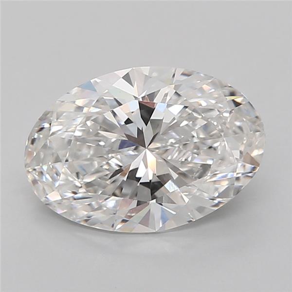 3.07 ct. oval Lab Grown Diamond front image
