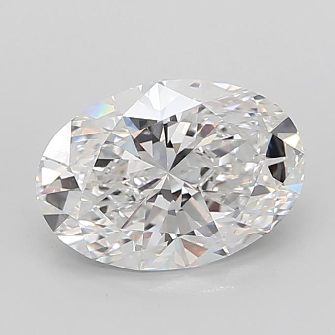 5.09 ct. oval Lab Grown Diamond front image