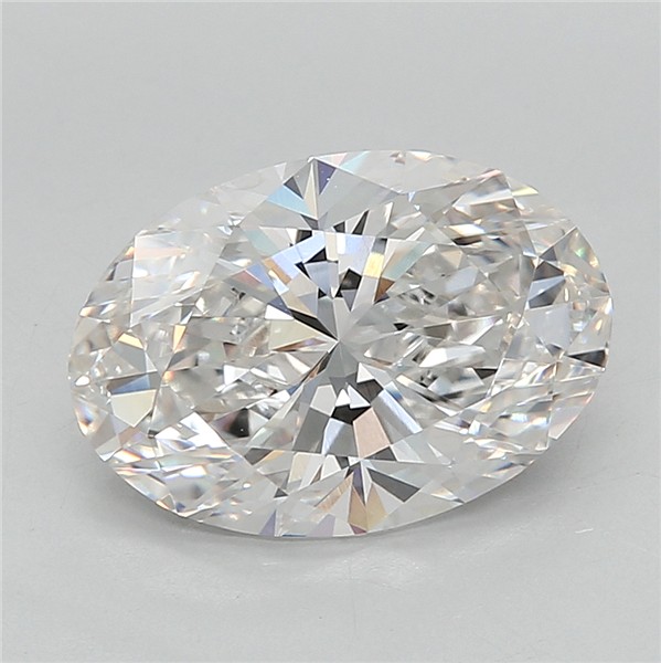 3.01 ct. oval Lab Grown Diamond front image