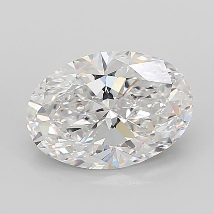 5.08 ct. oval Lab Grown Diamond front image