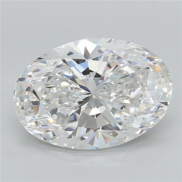 3.52 ct. oval Lab Grown Diamond front image