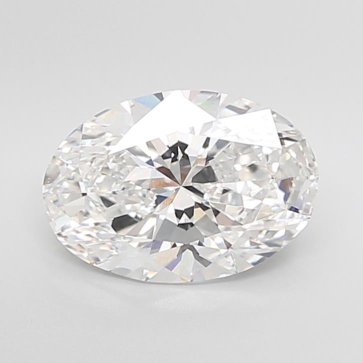 5.02 ct. oval Lab Grown Diamond front image