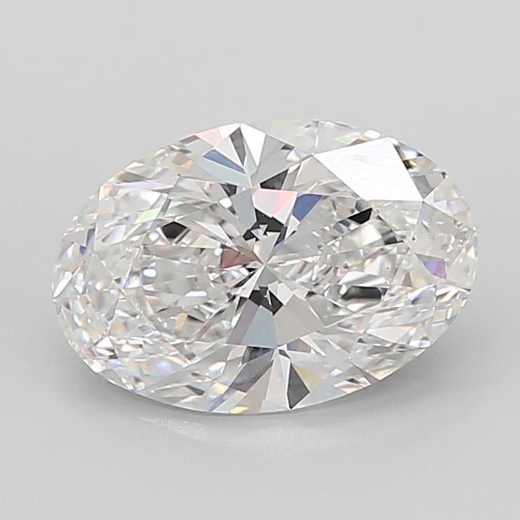 8.08 ct. oval Lab Grown Diamond front image