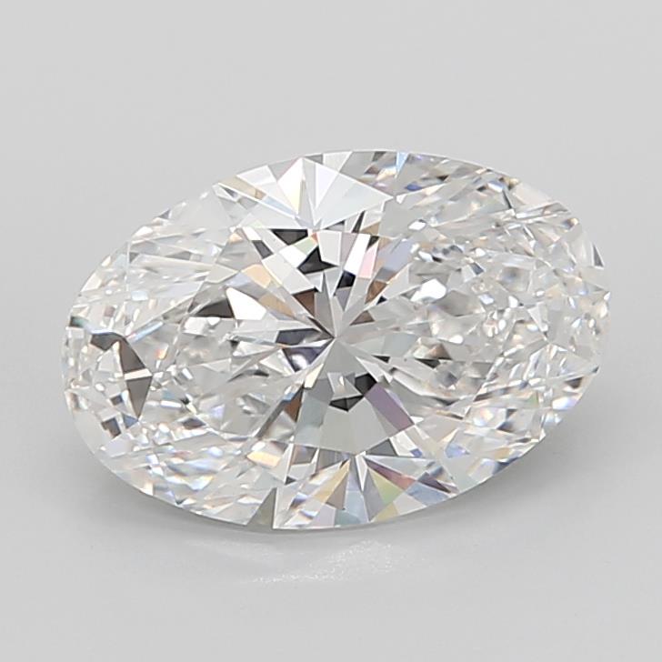 8.06 ct. oval Lab Grown Diamond front image