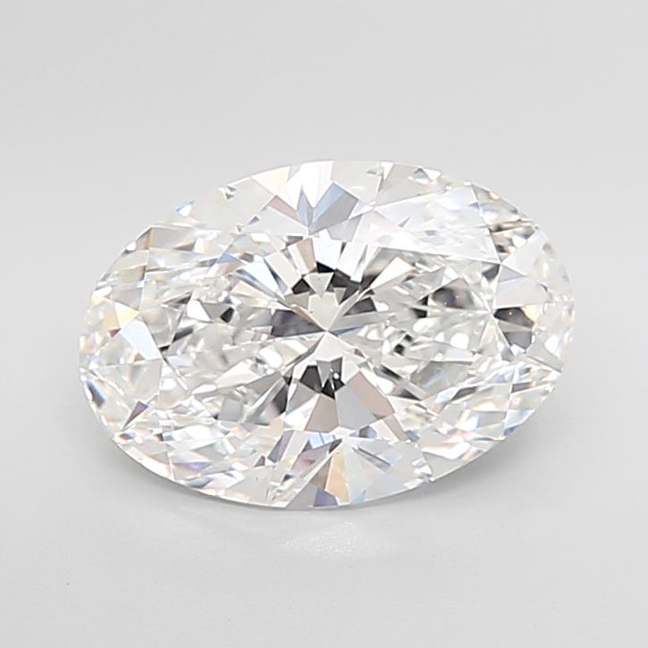 5.06 ct. oval Lab Grown Diamond front image