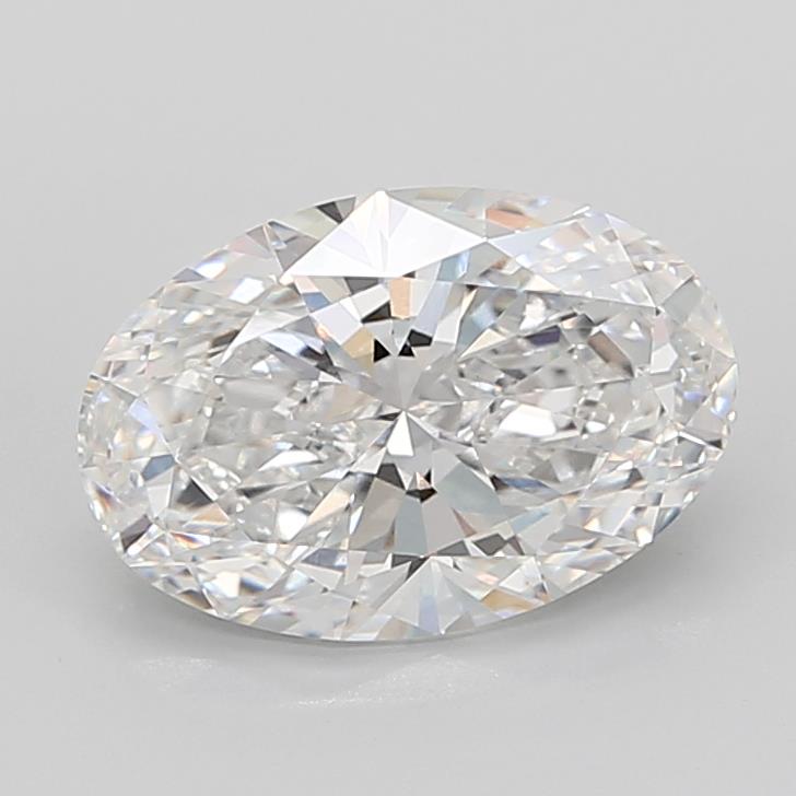 6.07 ct. oval Lab Grown Diamond front image