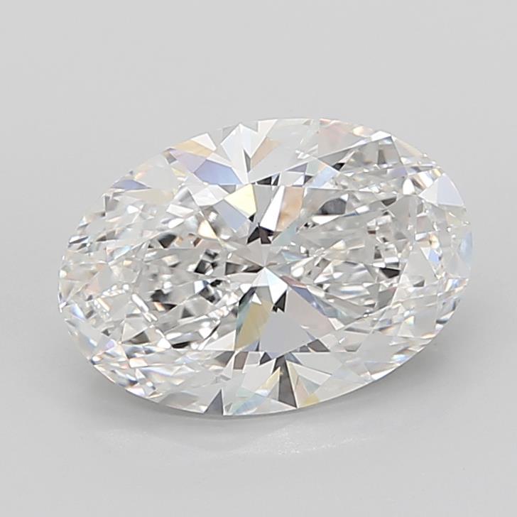 8.01 ct. oval Lab Grown Diamond front image